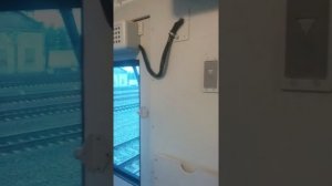 Кабина тепловоза ТЭМ 18 ДМ.