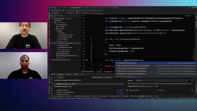 Building AI-enriched Applications with .NET on AWS | AWS Events смотреть онлайн