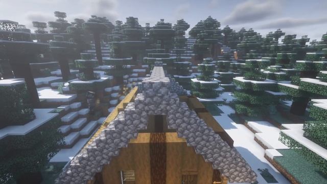 Дом в тайге | Minecraft | Timelapse смотреть онлайн
