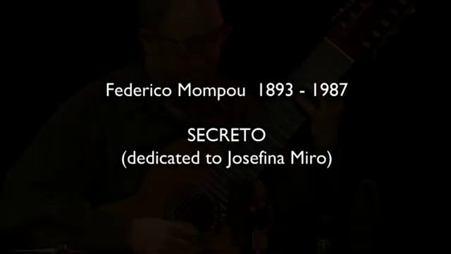 Geminus Guitar Duo: Mompou "Pajaro Triste", "Secreto" смотреть онлайн