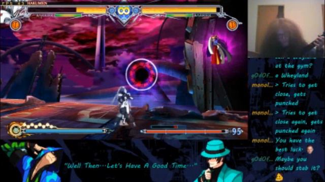 Fighting Takemikazuchi...IN CENTRAL FICTION!...WITH A GUITAR HERO CONTROLLER! смотреть онлайн