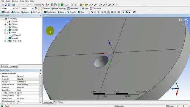 ANSYS WORKBENCH- Geometry- Pattern & Assembly смотреть онлайн