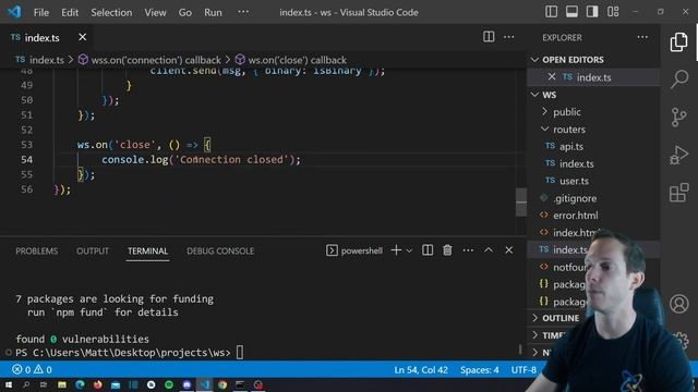 Coding a Simple WebSocket Server in Node.js that Scales! смотреть онлайн