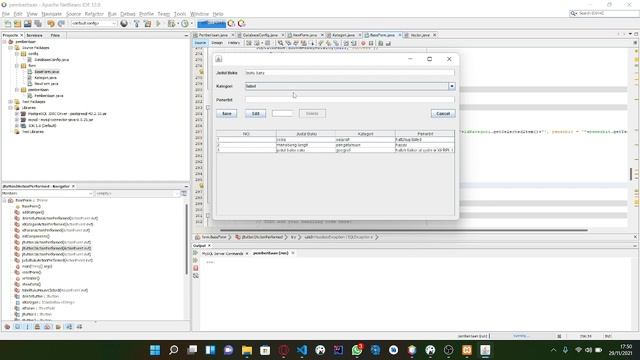CRUD Netbeans Java + MySQL || Hafizh Faikar Al Aydin W XII RPL I смотреть онлайн