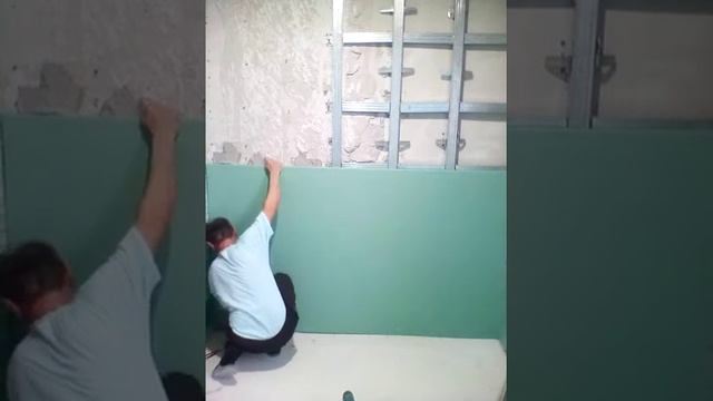 Монтаж гипсокартон,гипсокартонни деворга каркасга махкамлаш смотреть онлайн