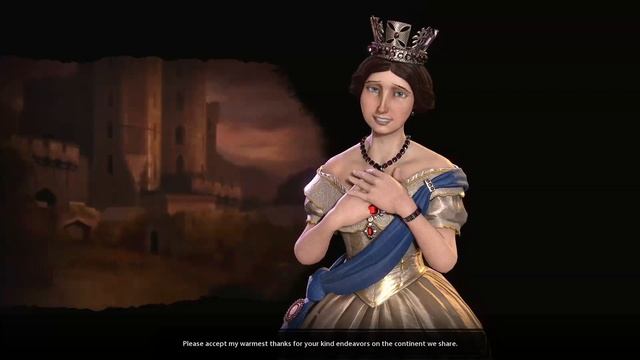 Sid Meier's Civilization VI - Victoria of England Animations смотреть онлайн