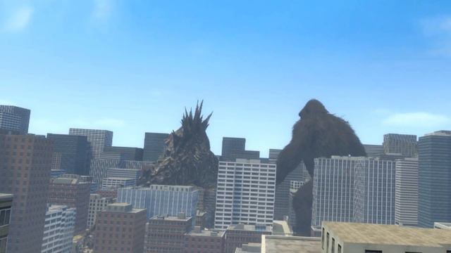 Gmod Godzilla vs Kong Model Showcase Animation смотреть онлайн