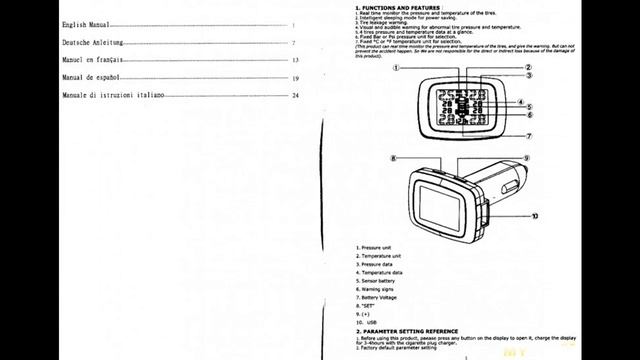 Zeepin С110 TPMS. Система контроля давления в шинах авто. | #Обзор смотреть онлайн