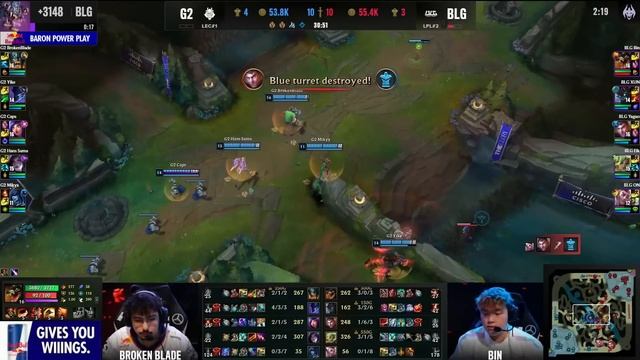 G2 Vs BLG Highlights Game 2 R5 Worlds Main Event 2023 G2 Esports Vs Bilibili Gaming By Onivia