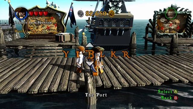 LEGO Pirates of the Caribbean: ALL CHEAT CODES: part1 смотреть онлайн