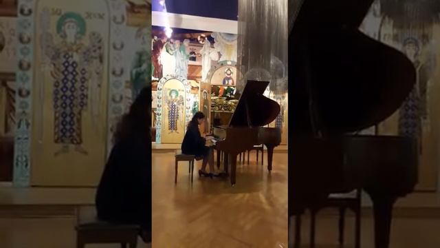 Мария Белунцова, 13 лет. БАХ ПРЕЛЮДИЯ И ФУГА СИ БЕМОЛЬ МАЖОР 1 ТОМ смотреть онлайн