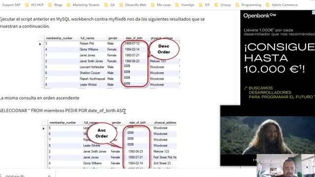 ?¿Como Extraer datos con SQL y Python?? смотреть онлайн