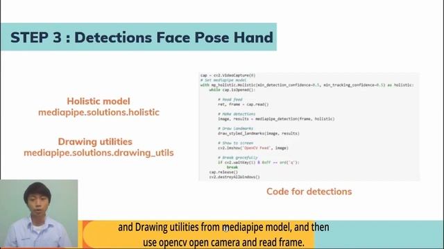 PROJECT VDO presentation of Development of gesture detection to translate sign language (MiiEX) смотреть онлайн
