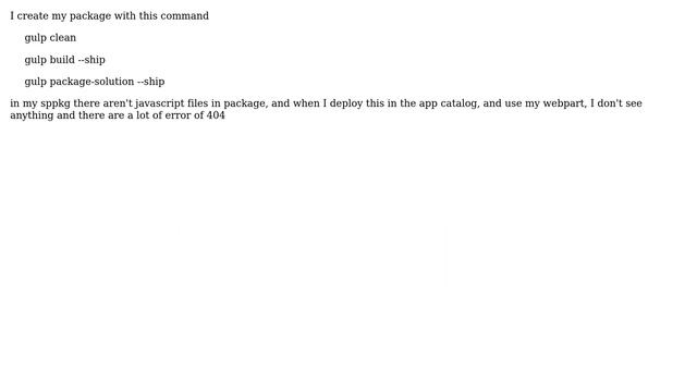 Sharepoint: spfx React - include javascript assets in sppkg смотреть онлайн