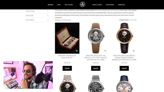RAYMOND WEIL: Relojes en la Red смотреть онлайн
