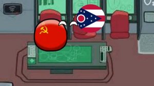COUNTRYBALLS В АМОНГ АС (АНИМАЦИЯ). Я НОВЫЙ АНИМАТОР