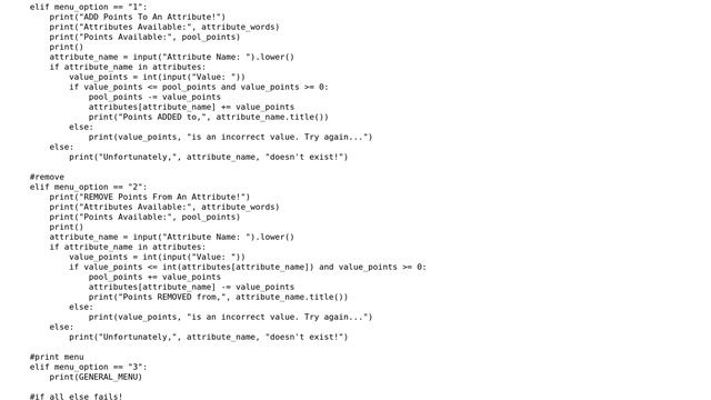 Python Character Creator Program смотреть онлайн