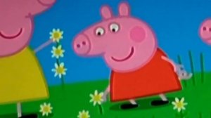 Свинка Пеппа лютики ромашки