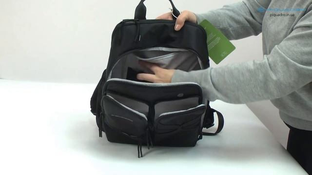 Обзор рюкзака для ноутбука Piquadro OTELLO/Black CA5382S114_N смотреть онлайн