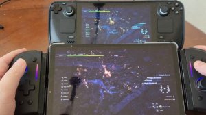 lenovo legion y700 vs steam deck screen size