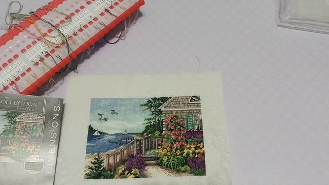 Dimensions 70-65145 Bayside Cottage / Готовая работа смотреть онлайн