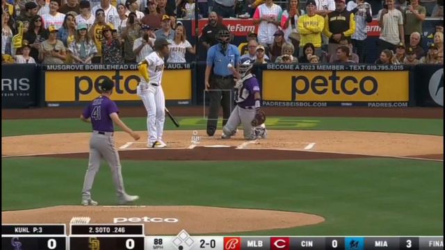 INCREIBLE🤯 ASI DEBUTO JUAN SOTO CON LOS PADRES DE SAN DIEGO Y LO VUELVE A HACER 🤯🤣 смотреть онлайн