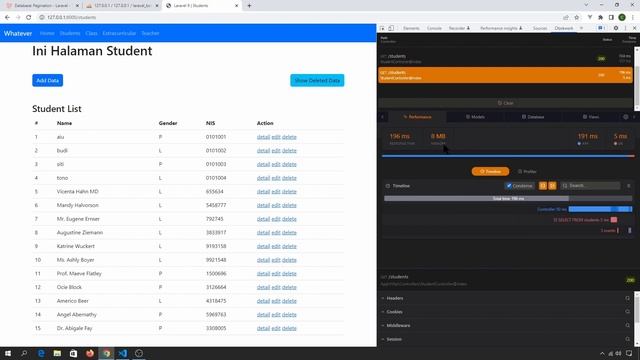 Tutorial LARAVEL 9 : Pagination - Cara Membuat Halaman Berdasarkan Data | Laravel Dasar Untuk Pemul смотреть онлайн
