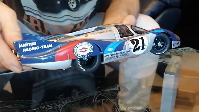 Unboxing Porsche 917L Autoart 1:18 Martini team Colours смотреть онлайн