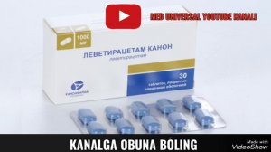 LEVETIRATSETAM  TABLETKASI HAQIDA MA'LUMOT. ЛЕВЕТИРАЦЕТАМ ТАБЛЕТКАСИ ХАҚИДА МАЬЛУМОТ. #ЛЕВЕТИРАЦЕТА