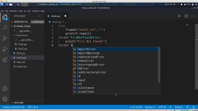 IO Error Handling смотреть онлайн