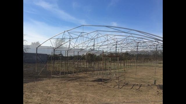 Фермерская блочная теплица ширина 30м, длина 50м смотреть онлайн