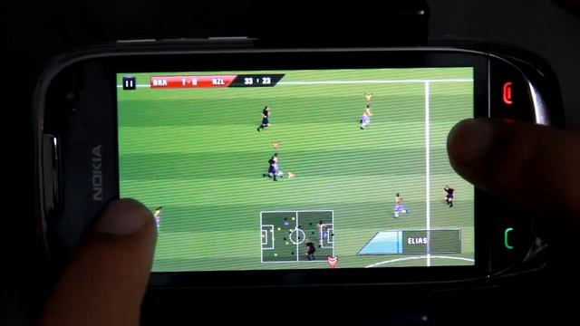 Real Football 2013 on Nokia C7 Belle, Game by GAMELOFT смотреть онлайн