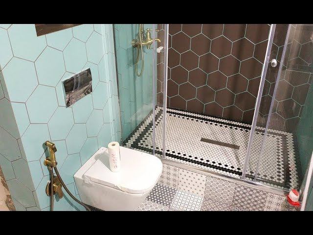 Сборка и Установка Душевой перегородки из СтекЛа в душевую кабину видео смотреть онлайн