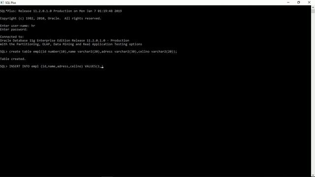 PL/SQL How to Create Database Table and Perform CRUD operations смотреть онлайн