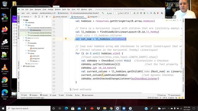 Andoid App: Dynamically generated Checkboxes -- Hobbies Revisted (No Button This Time) смотреть онлайн
