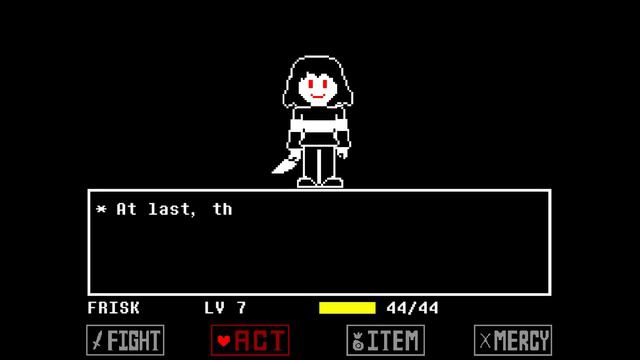 Dusttale Chara Fight (Pacifist Route) | Undertale Fangame