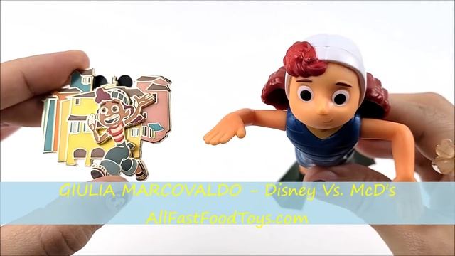 DISNEY PIXAR LUCA COMPLETE SET 7 PINS LIMITED EDITION DSSH McDONALD'S HAPPY MEAL TOYS UNBOXING 2021 смотреть онлайн