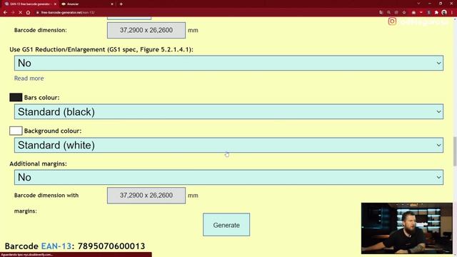 Como gerar código universal Ean-13 gratuito para Mercado Livre e marketplaces смотреть онлайн