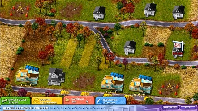 Build-a-lot 2: Town of the Year Level 16 (Autumn Hills) Super Efficiency Playthough смотреть онлайн