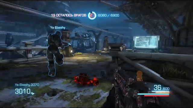 Играем в мультиплеер Bulletstorm с Никитой. Неудачная игра на центральном вокзале. смотреть онлайн
