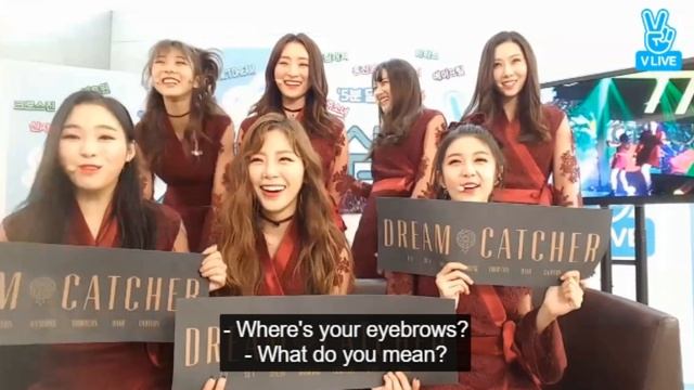 [170218] Dreamcatcher on Music Core 5 Minute Delay React смотреть онлайн