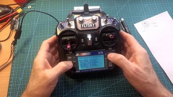 Перепрошивка FlySkyI6 на 10 каналов и подключение с симулятору