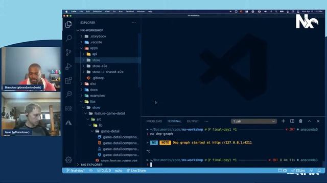 Nx Office Hours: ng-conf Workshop Preview w/Isaac Mann смотреть онлайн