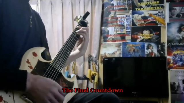 Europe - The Final Countdown (Cover by Minniva featuring Quentin Cornet/Mr Jumbo.) guitar cover смотреть онлайн
