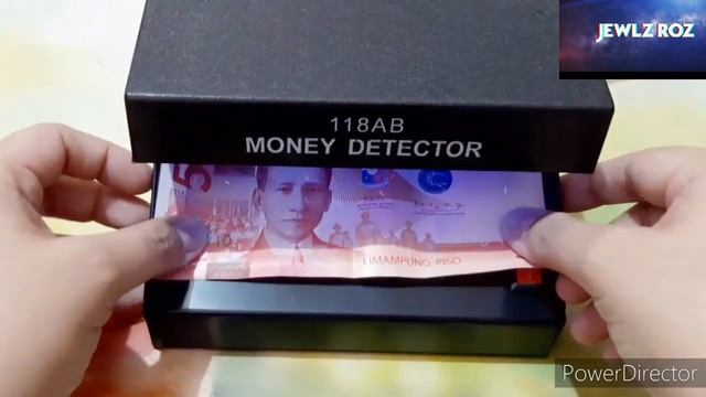 Electronic Money Detector / Fake Money Detector Unboxing, Testing & Review - item bought from Shope смотреть онлайн