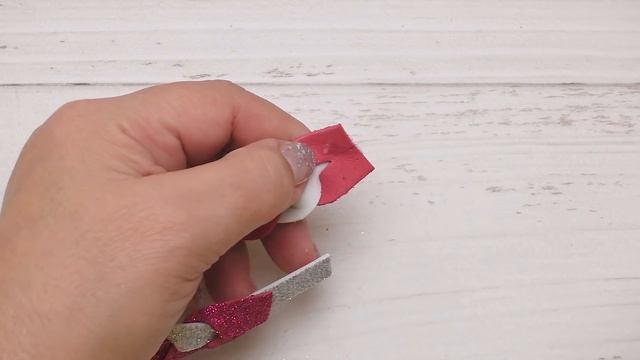Look how to make a Simple Roses from foamiran Decorations смотреть онлайн