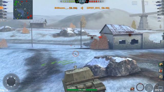 Обзор Объект 268 - Главный зверобой [WoT: Blitz] смотреть онлайн