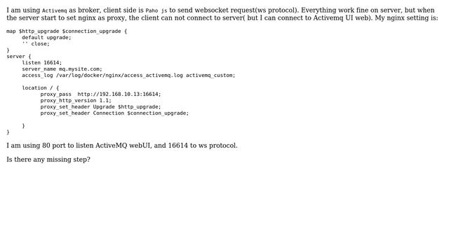DevOps & SysAdmins: Can not using websocket with nginx смотреть онлайн