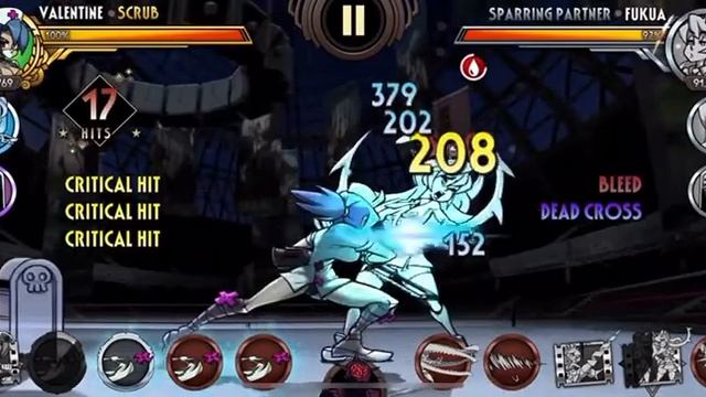 Easy 50 hit combo Skullgirls Mobile смотреть онлайн