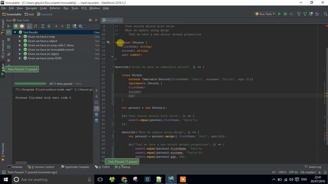 Intro to Immutable Record with TypeScript смотреть онлайн